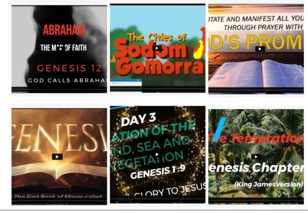 ENGAGING BIBLE STORIES VIDEOS, AUDIOS,SUNDAY SCHOOL SONGS, QUIZZES AND INSPIRATIONAL VERSES